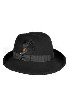 Rag & Bone Black Wool Press Hat - Lyst