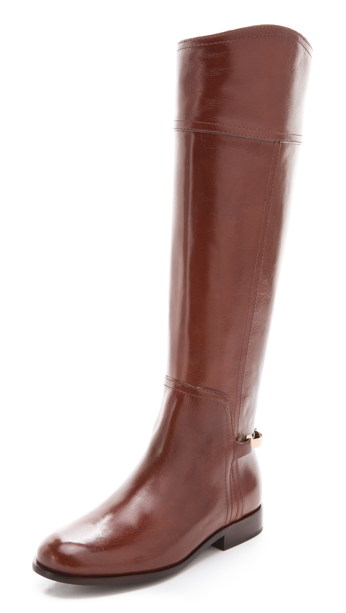 tory burch boots brown