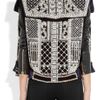 Balmain Embellished Velvet Vest in Silver (marine) - Lyst