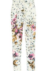 By Malene Birger Regal Floralprint Silk Pants
