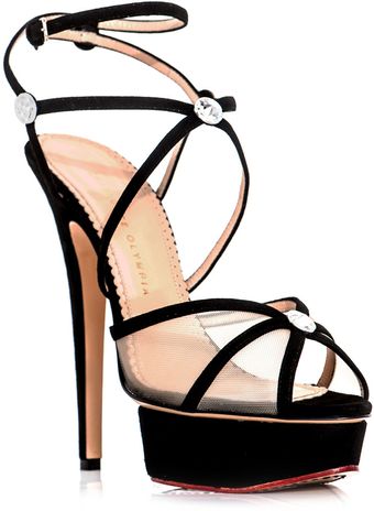 Charlotte Olympia Isadora Strappy Shoes - Lyst