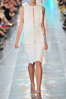 Christopher Kane Ss Crew Neck Bolt Dress - Lyst
