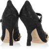 Dolce & Gabbana Embellished Brocade Mary Jane Pumps in Black - Lyst