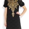 Dolce & Gabbana Embroidered Lace Dress in Black - Lyst