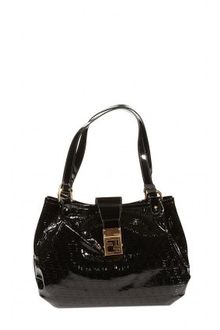 Fendi Ecopatent Leather Forever Zucchino Shoulder Bag - Lyst