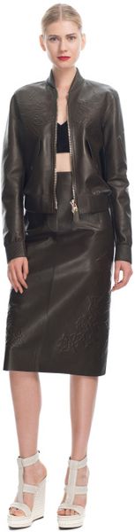 Loewe Brown Napa Jacket in Brown - Lyst