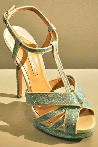 Nicholas Kirkwood Ice Glitter Strappy Platform - Lyst