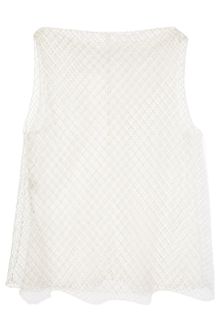Nina Ricci Ss Fishnet Top - Lyst