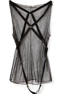 Nina Ricci Ss Fishnet Top - Lyst
