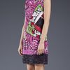 Versace Beaded Dress in Black - Lyst