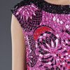 Versace Beaded Dress in Black - Lyst