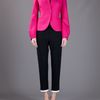 Alexander Mcqueen Single Breasted Blazer in Purple (fuchsia) - Lyst