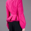 Alexander Mcqueen Single Breasted Blazer in Purple (fuchsia) - Lyst
