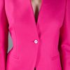 Alexander Mcqueen Single Breasted Blazer in Purple (fuchsia) - Lyst