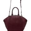 Alexander Wang Small Emile Lizard Print Tote in Oxblood in Red (oxblood) - Lyst