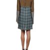 Alysi Short Dress in Multicolor (khaki) - Lyst