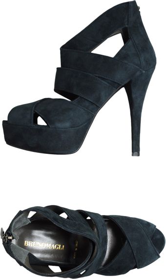 Bruno Magli Platform Sandals - Lyst