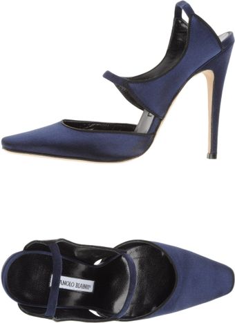 Manolo Blahnik Slingbacks - Lyst