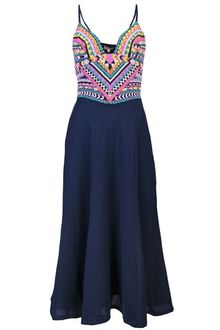 Mara Hoffman Beaded Fit Dress - Lyst