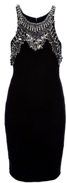 McQ by Alexander McQueen Embellished Dress - Lyst