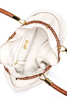 Michael Kors Skorpios Pebbled Leather Drawstring Satchel - Lyst