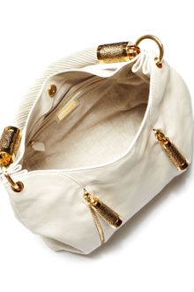 Michael Kors Tonne Pebbled Leather Hobo - Lyst