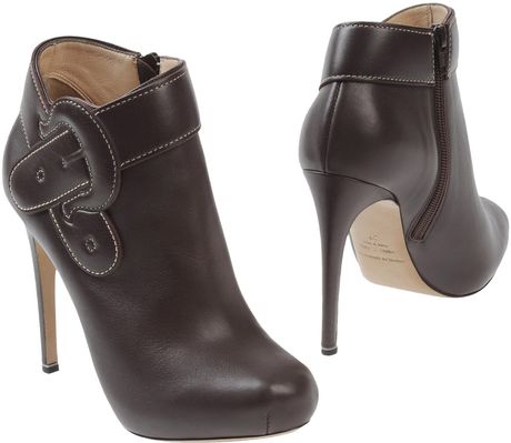 Nicholas Kirkwood Ankle Boots in Black (brown) - Lyst