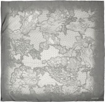 Valentino Square Scarf - Lyst