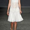 Vera Wang Ss Guipure Lace Tank in Beige (white) - Lyst