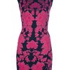 Alexander Mcqueen Fitted Floral Print Dress in Purple (floral) - Lyst