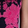 Alexander Mcqueen Fitted Floral Print Dress in Purple (floral) - Lyst