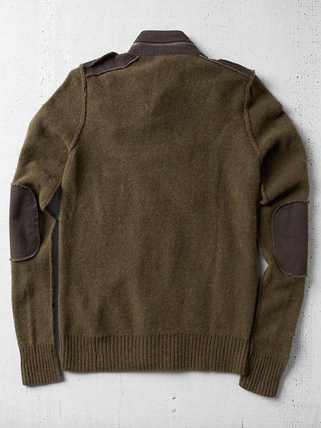 Diesel Bolka Cardigan Sweater in Brown for Men (hunter) - Lyst