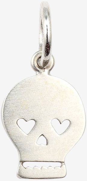Dogeared Create Skull Charm - Lyst