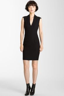 Helmut Lang Pixel Seamed Dress - Lyst