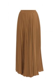 Kenzo Pleated Maxi Skirt - Lyst