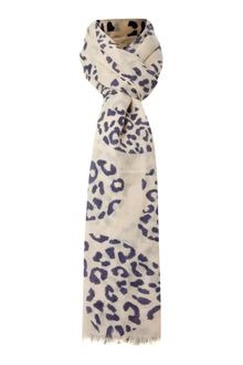 Lola Rose Leopard Print Heart Scarf - Lyst