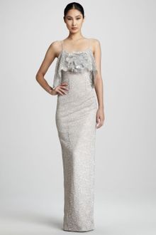 Notte By Marchesa Laceoverlay Gown - Lyst