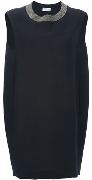 Yves Saint Laurent Embellished Dress - Lyst