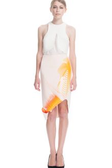 Dion Lee Ss Ozone Thermal Skirt - Lyst