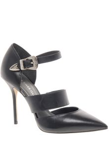River Island Oboe Pointed Strapped Shoes - Lyst