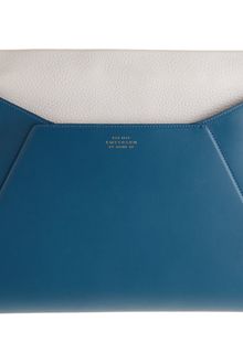 Smythson Top Zip Ipad Clutch - Lyst