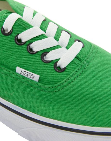 vans green trainers