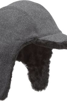 Barneys New York Felt Cap - Lyst