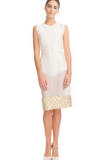 Giambattista Valli Ss Macrame Lace Tube Dress - Lyst