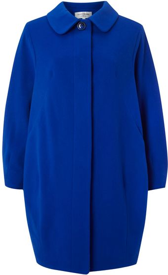 Helene Berman Cocoon Cashmere Wool Blend Coat - Lyst