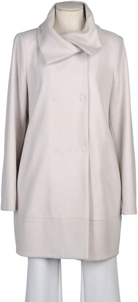 Liu Jo Coat in Gray (grey) - Lyst