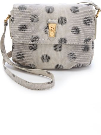 Marc By Marc Jacobs Embossed Lizzie Dots Cross Body Bag - Lyst