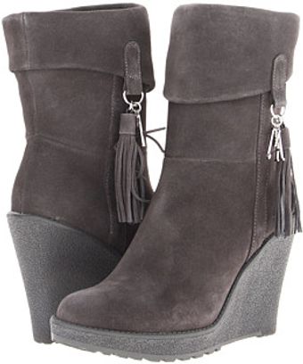 Armani Jeans Mid Wedge Short Shaft Boot - Lyst