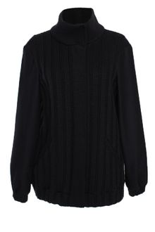 Tibi Bonded Knit Coat - Lyst