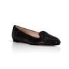 Valentino Black Stud and Crystal Covered Leather Slipperstyle Loafers in Black - Lyst